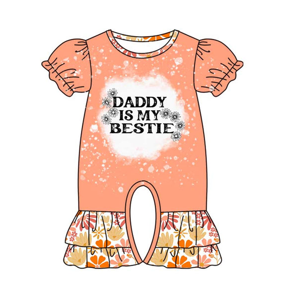 SR2104 pre-order baby girl clothes floral girl summer romper-2024.11.12