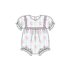 SR2130 pre-order baby girl clothes floral girl summer bubble-2024.11.15