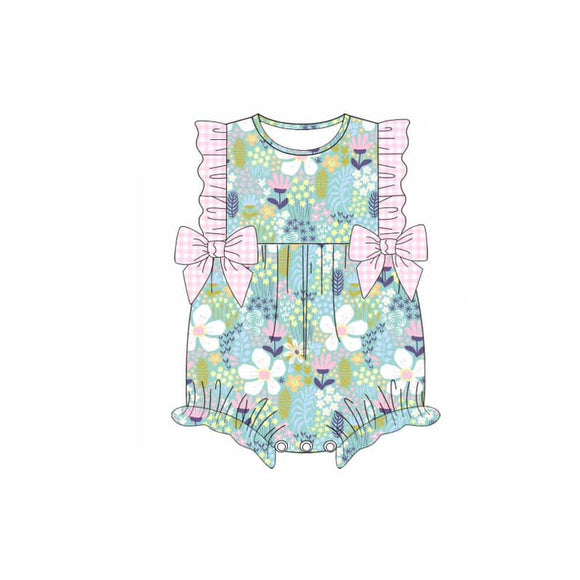 SR2141 pre-order baby girl clothes floral girl summer bubble-2024.11.16