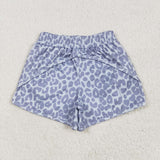 SS0464 baby gray camo shorts yoga