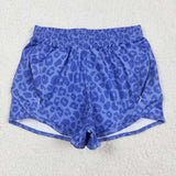 SS0470 Adult women leopard Shorts yoga