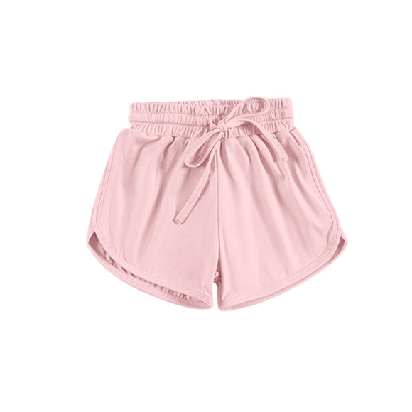 Pre-order SS0502 baby girls pink shorts yoga (Deadline April.2）