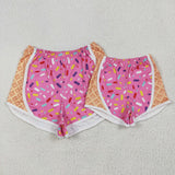 mama & me ice cream yoga summer shorts