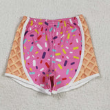 mama & me ice cream yoga summer shorts
