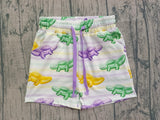 10.1 Pre-order SS0678  baby boys Mardi Gras Crocodile shorts
