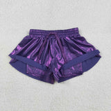 SS0686 baby Purple  shorts