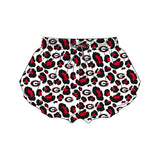 1.13 Pre-order SS0804 Adult women G red leopard Shorts yoga