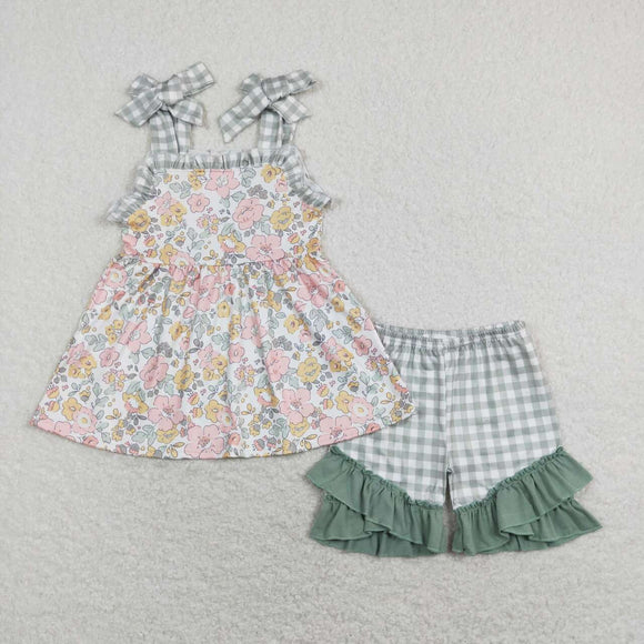 GSSO0565-- summer flower girls outfits