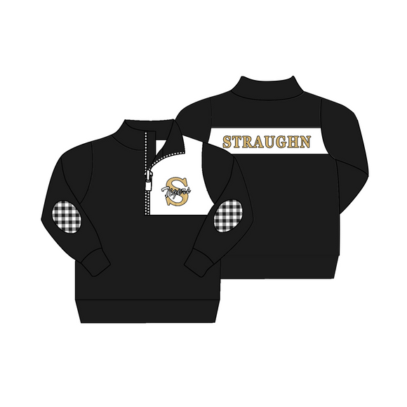 moq 3 custom style Straughn  boy  pullover