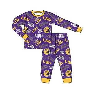 close time: October 19th custom style no MOQ LSU pajamas clothing