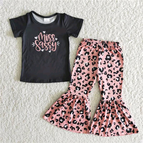 girl clothing Summer short sleeve  trouser outfits