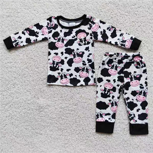 boys clothing long sleeve pajamas outfits