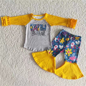 yellow girls clothing  outfits
