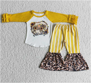 yellow fall wild and free girls clothing