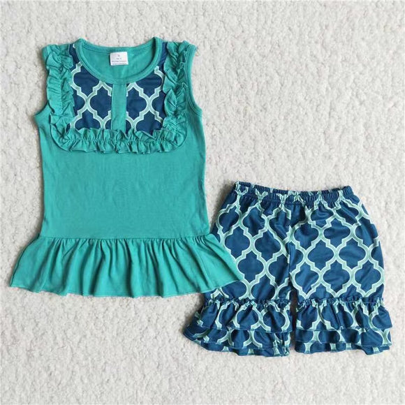 green Girl's Summer outfits