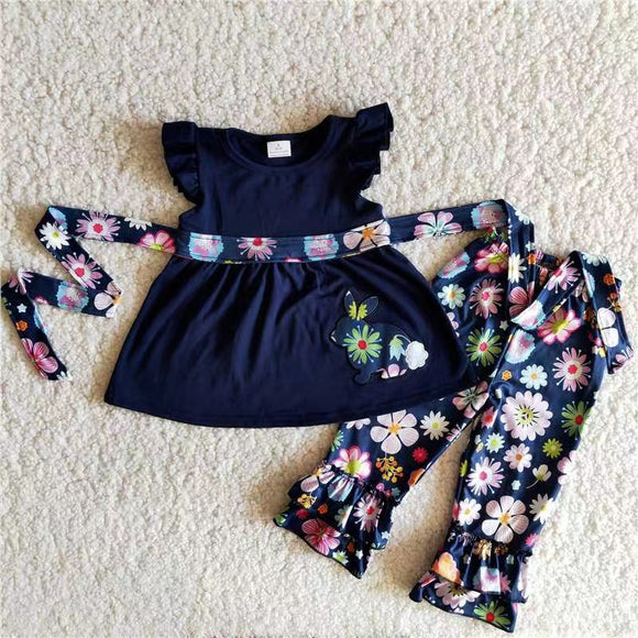Easter girl embroidery clothing