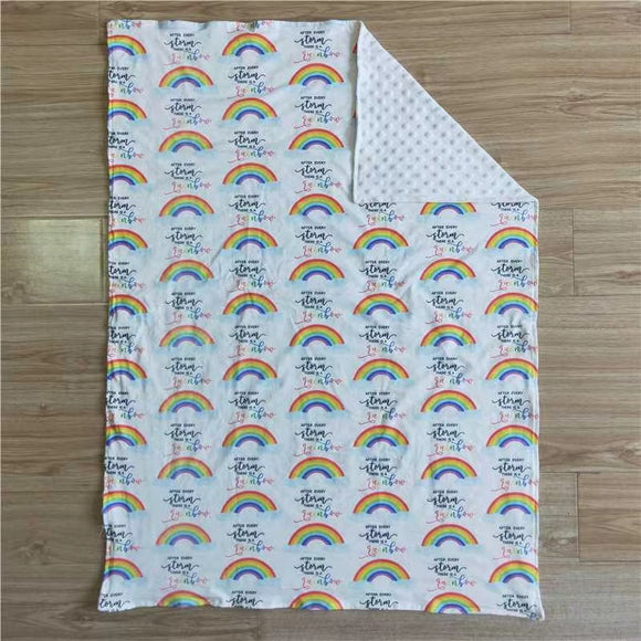 rainbow blanket