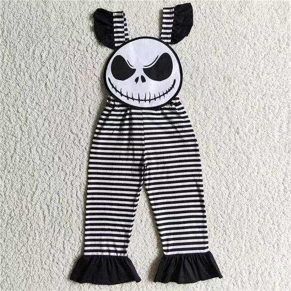 Halloween black stripe Suspenders for girls