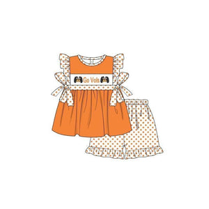 Deadline:May 19 custom style no moq  go Vols girls dress