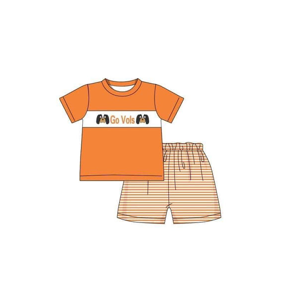 custom style moq 5 GO VOLS boys outfits