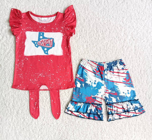 red print  Girl's Summer outfits