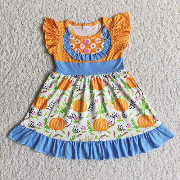 halloween pumpkin dress