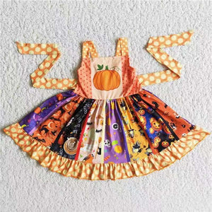 Halloween pumpkin dress