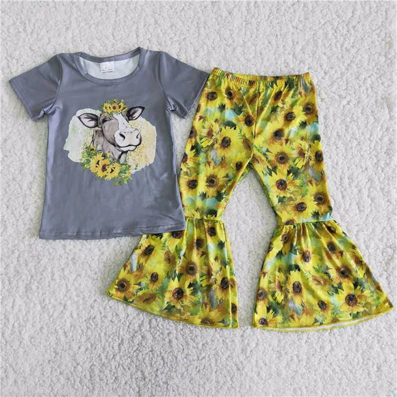 summer girl  clothing short sleeve  trouser outfits