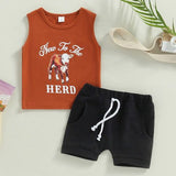 new to the herd brown boys outfit