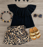 black leopard girl clothing