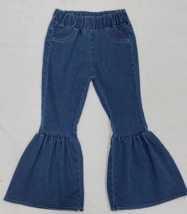 new syle elastic bell bottoms jeans
