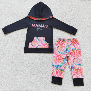 MAMA'S Boy's black hoodie outfits