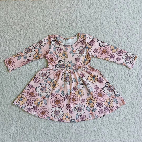flower print  dress