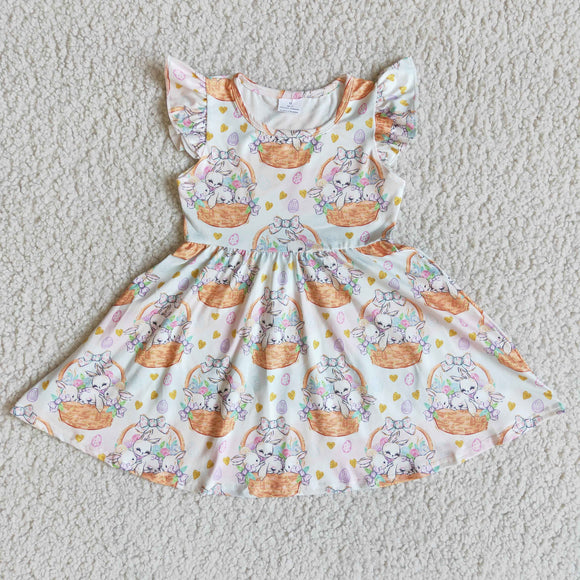 Easter print dress