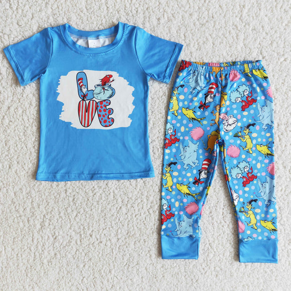 cartoon love blue clothing  outfits