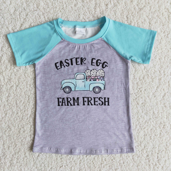 Easter cartoon  print T-shirt