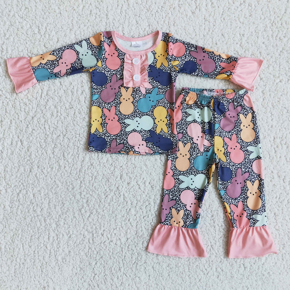 Easter pink girl clothing  outfits