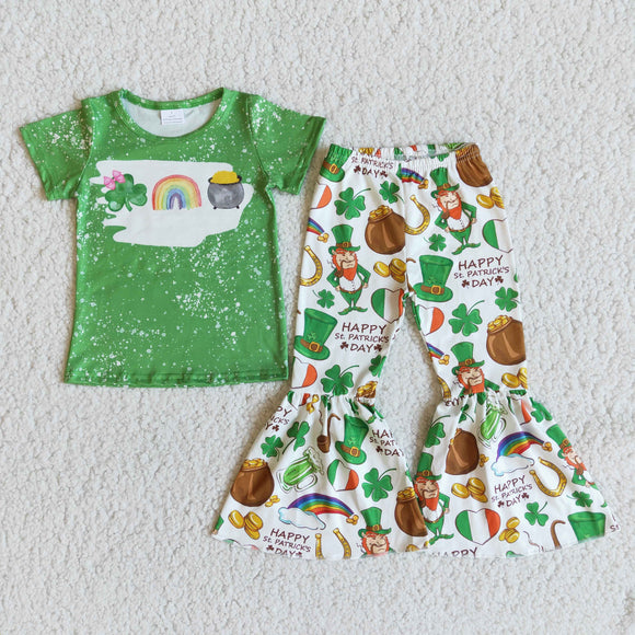 St. Patrick green clothing  outfits