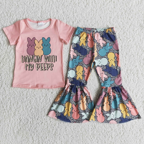 Easter pink girl clothing  outfits