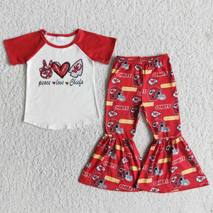 "KC" red girl clothing  outfits
