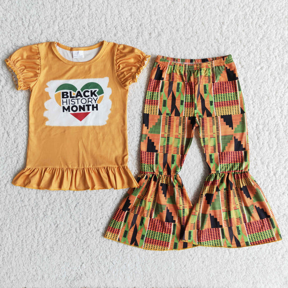 orange Black History Month clothing  outfits