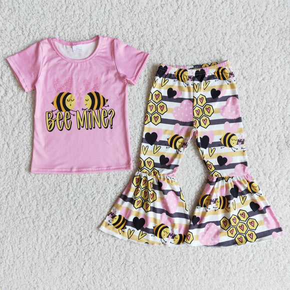 pink  bee girl clothing  outfits