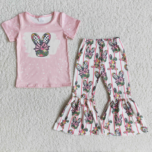 Easter pink cartoon clothing  outfits