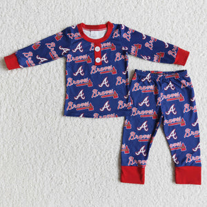 blue boy pajamas clothing  outfits