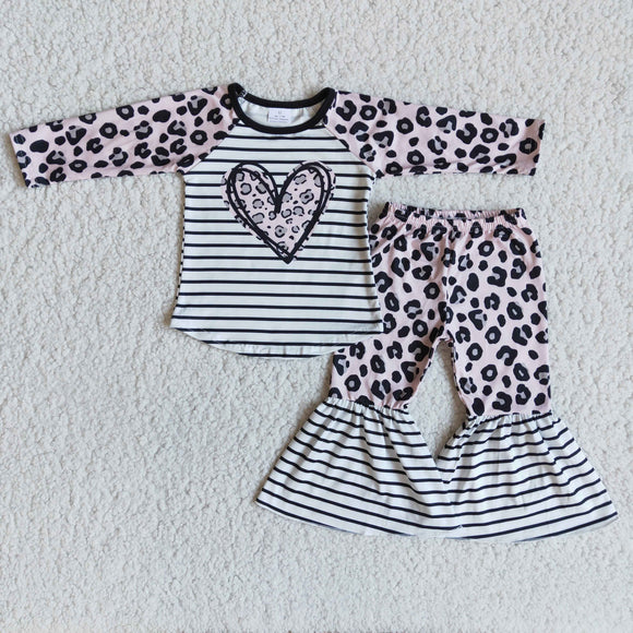 Valentine's Day Black stripes clothing  outfits