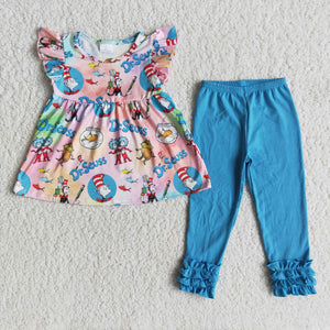 blue cartoon clothing  outfits