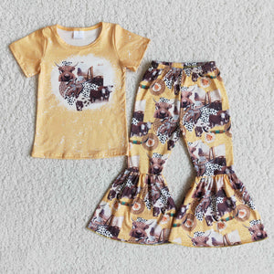 yellow cow clothing  outfits