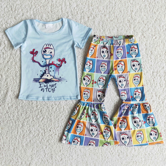 toy blue cartoon gril outfits