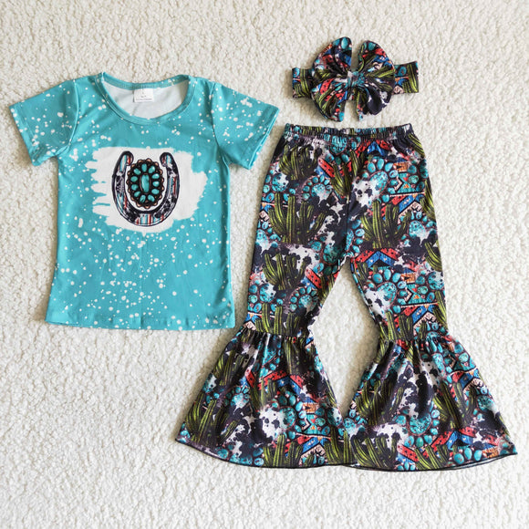 blue cactus clothing outfits +bow