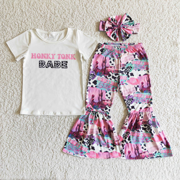 Best-selling babe gril outfits+bow